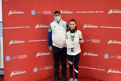 Denisa Kore de la CSM Dorna a devenit campioană națională la atletism